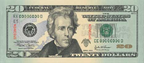 Twenty-dollar bill