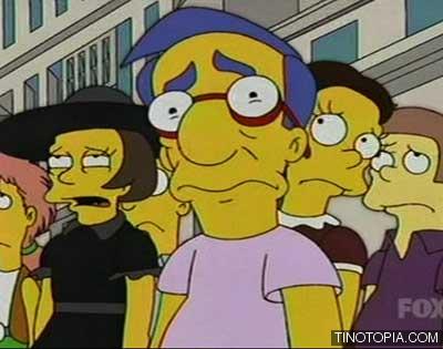 Milhouse wept